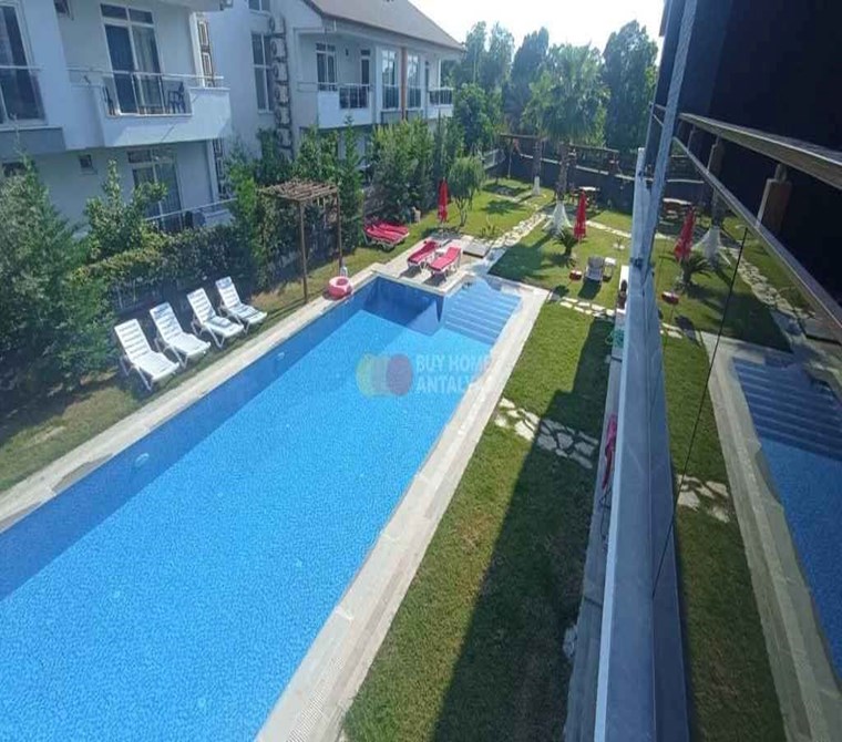 Antalya Manavgat Side'de Plaja sadece 800 m. Mesafede Eşyalı Satılık 3+1 Dubleks Lüks Daireler