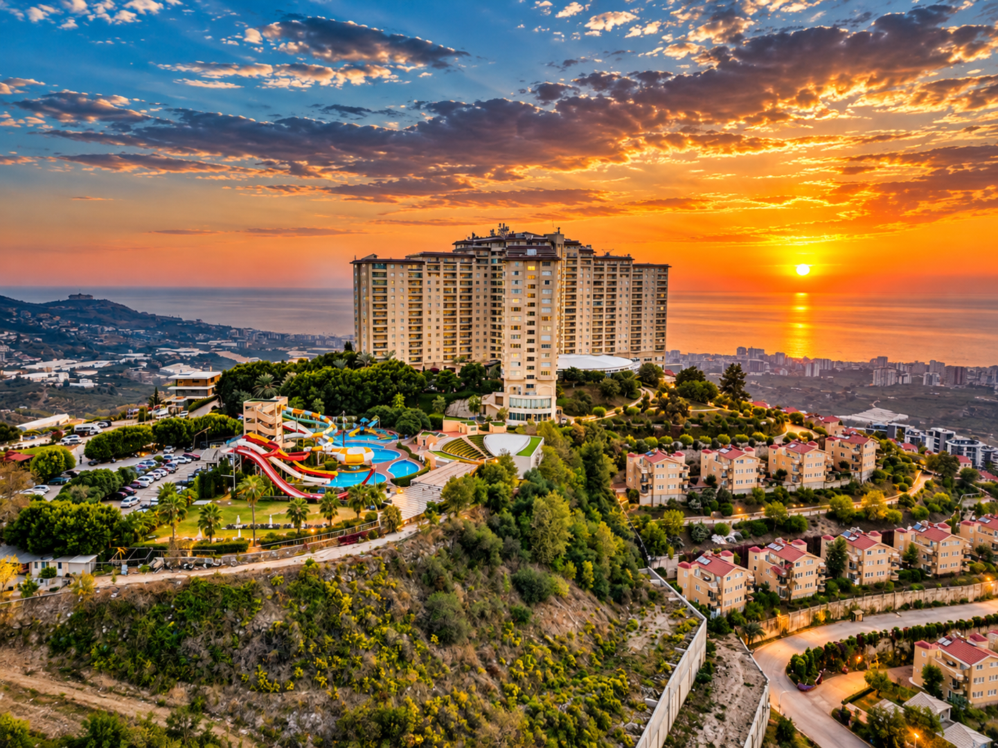 ALANYA GOLD CITY HOTEL’DE FULL AKTİVİTELİ KOMPLEKSTE 2+1 SATILIK DAİRE