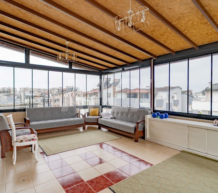 LARA ÇAĞLAYAN'DA YALITIMLI, KAPALI TERASLI SATILIK DUBLEKS DAİRE