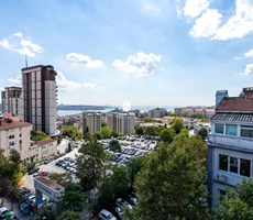 Duplex Apartment with Luxurious Features and Panoramic Bosphorus View in Nişantaşı