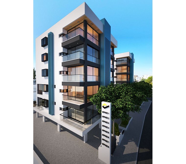 GİRNE MERKEZ'DE SATILIK OFİSLER