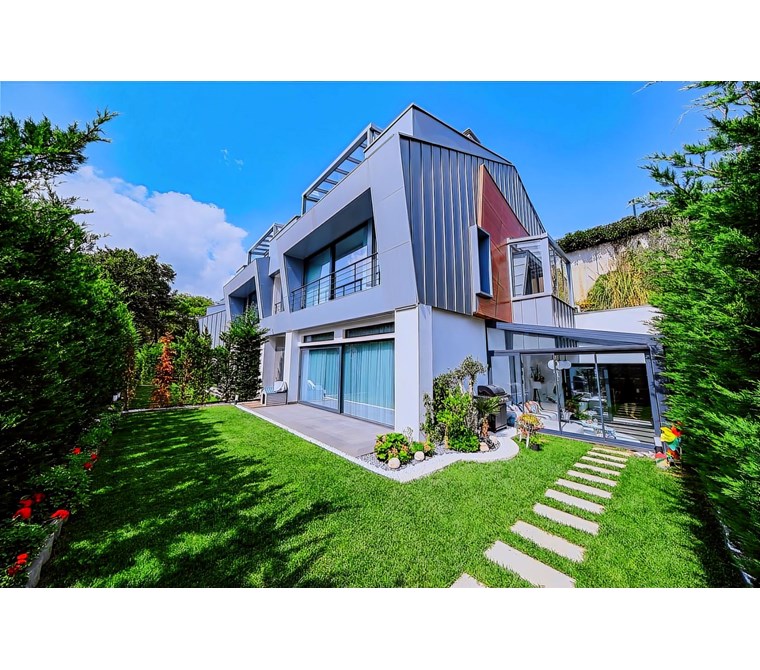 ZEKERİYAKÖY VILLAGE BY PANAROMA'DA 5+2 ÖZEL MİMARİ SATILIK VİLLA