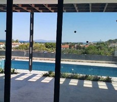 İzmir Çeşme Ilıca Full Deniz Manzaralı Havuzlu Lüks Villa