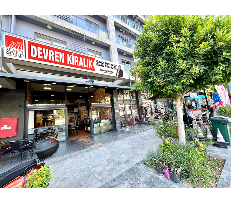 ANTALYA SURYAPI SURCADDE DE DEVREN KİRALIK RESTORAN