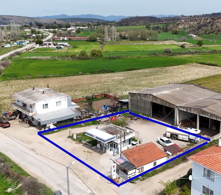 ÇANAKKALE ECEABAT KUMKÖYDE SATILIK FAAL AKARYAKIT İSTASYONU