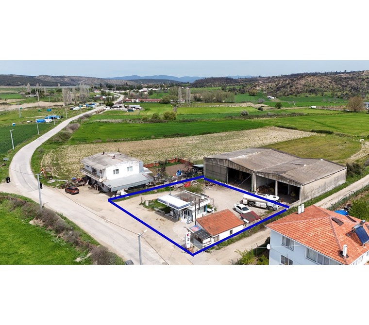 ÇANAKKALE ECEABAT KUMKÖYDE SATILIK FAAL AKARYAKIT İSTASYONU