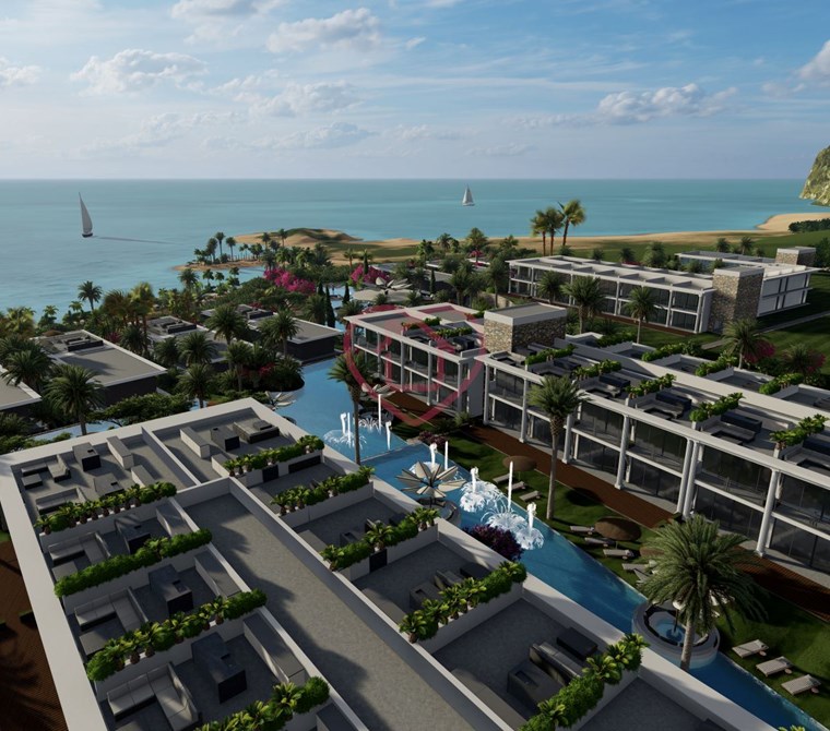 1+1 Garden Floor in Tatlısu, Northern Cyprus