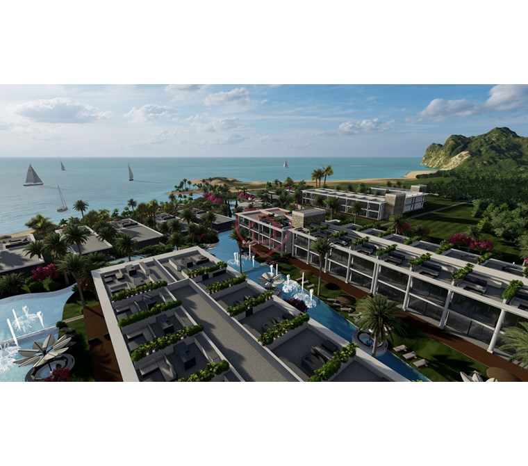 1+1 Garden Floor in Tatlısu, Northern Cyprus