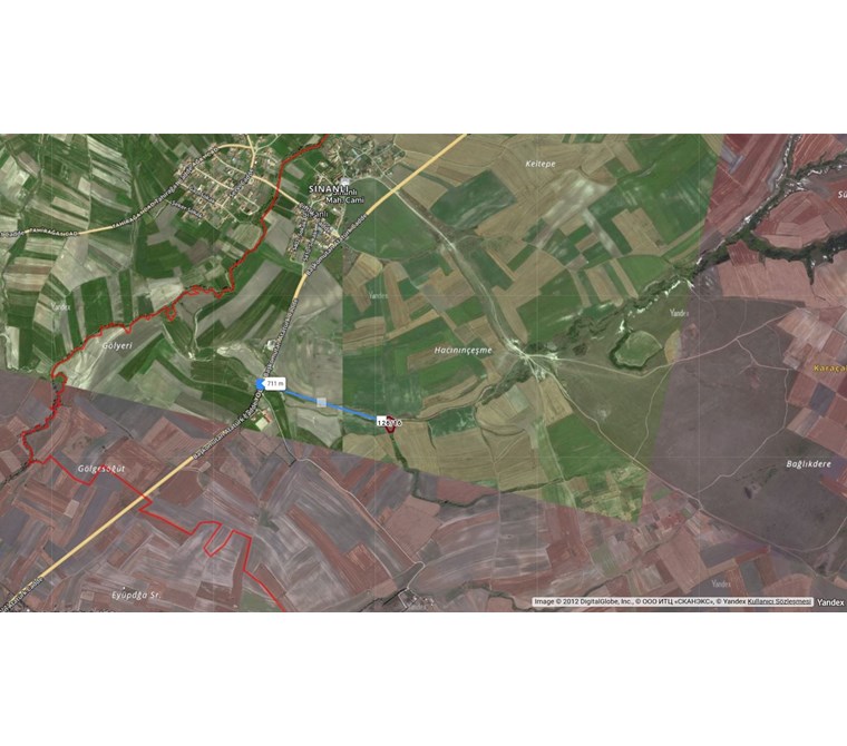 Yatırımcıya Uygun! Tekirdağ Saray / Sinanlıda 4.250m² Tarla