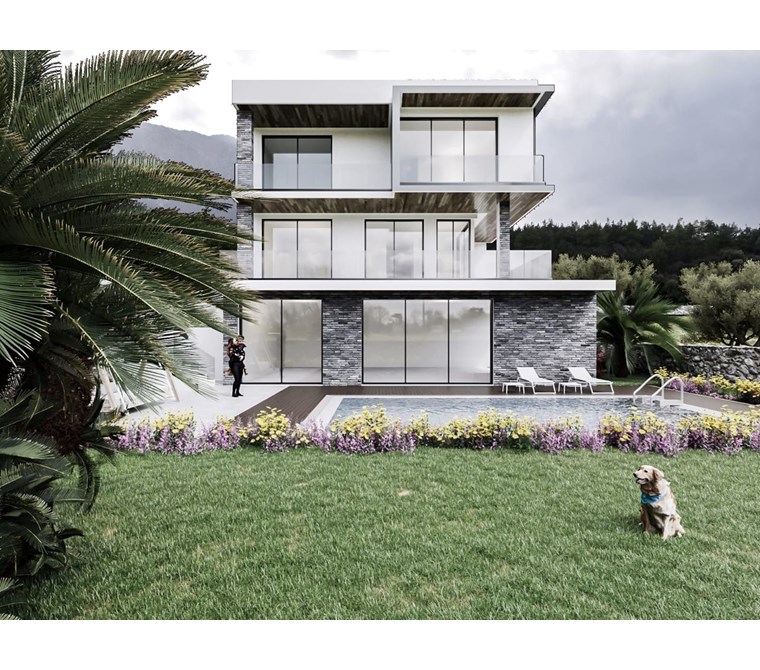 KARMİ'DE 4+1 MUHTEŞEM VİLLA FIRSATI