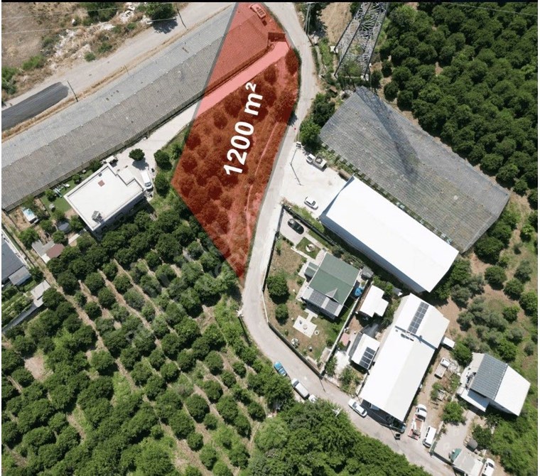 POYRAZDAN KONYAALTI AŞAĞIKARAMAN'DA 1.200m² SATILIK TARLA