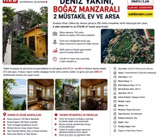 Luxury 4+2 Detached Villa for Sale in Beykoz Göksu, 316 m², Close to the Bosphorus.