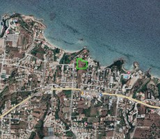 K.Kıbrıs Girne Kazası Alsancak da Denize 100 mt mesafede Satılık % 35 İmarlı Arsa