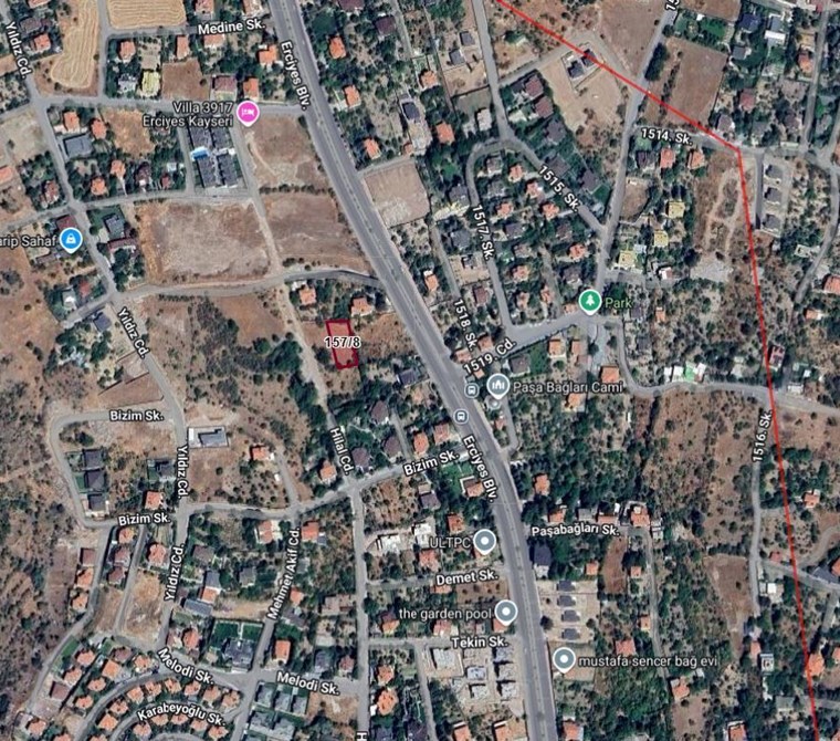 AKDAMAR - HİSARCIK'ta SATILIK YÜKSEK YOĞUNLUKLU VİLLA ARSASI