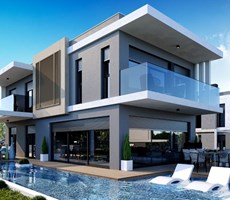 Çeşme Dalyan Deniz Manzaralı Havuzlu Ultra Lüks Müstakil Villa