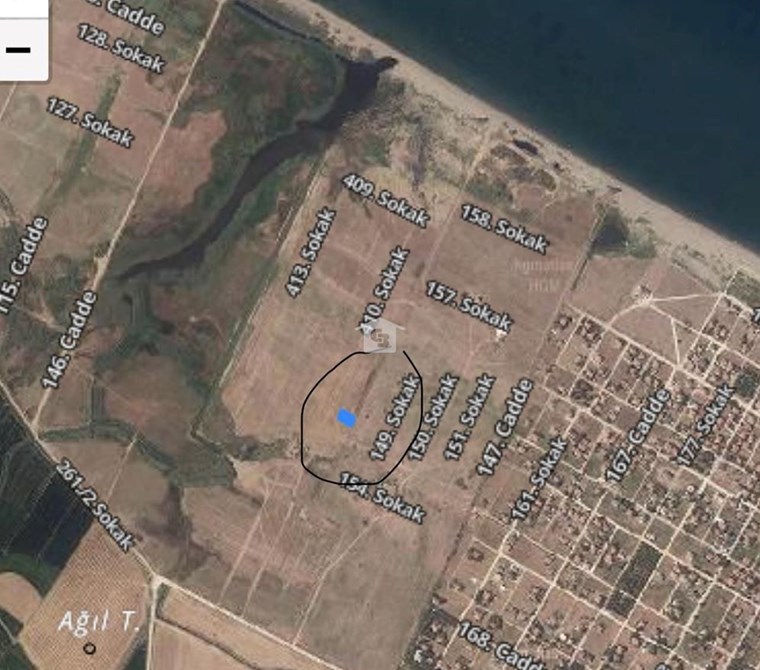 Çanakkale Biga Çeşmealtı'nda 301 m2 Konut İmarlı Yatırımlık Arsa