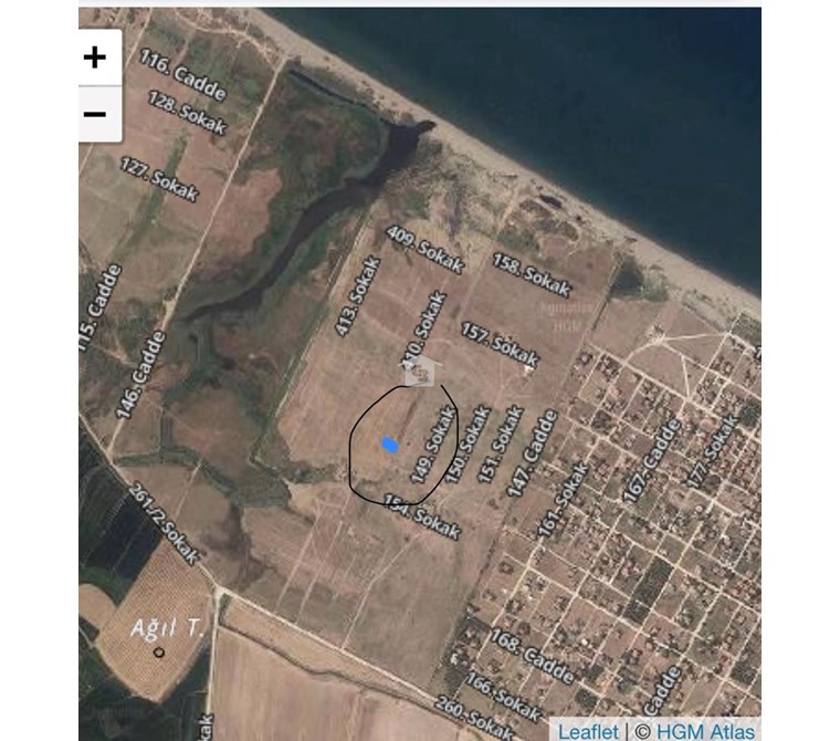 Çanakkale Biga Çeşmealtı'nda 301 m2 Konut İmarlı Yatırımlık Arsa