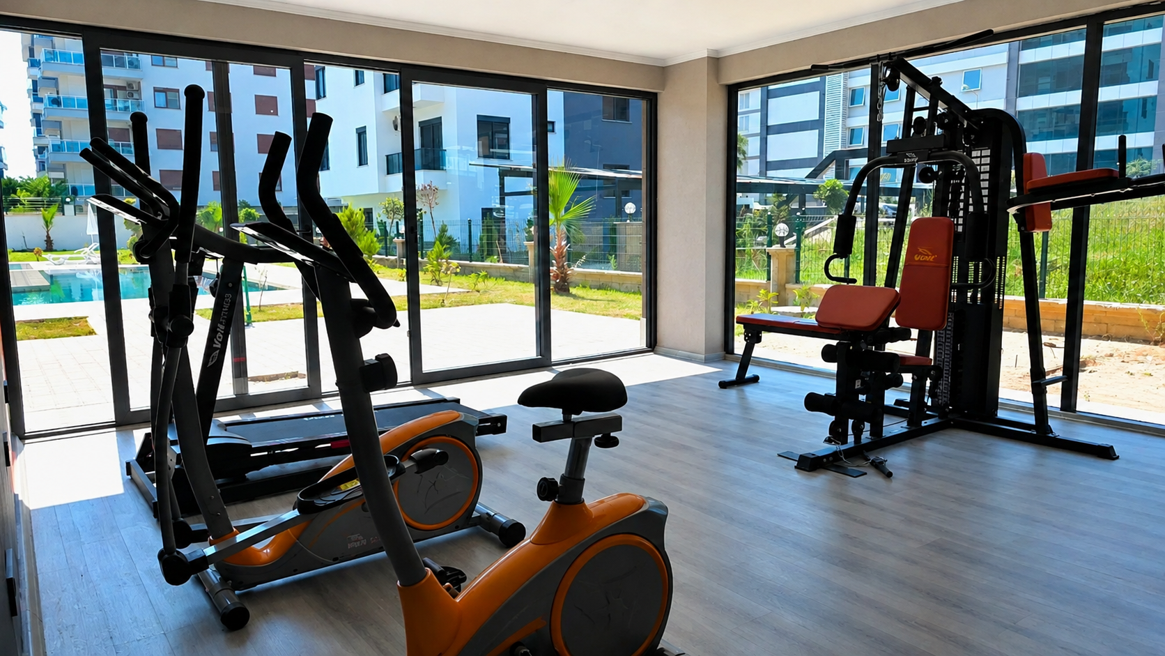 FURNISHED 1+1 APARTMENT 200 M FROM THE SEA IN ALANYA KESTEL