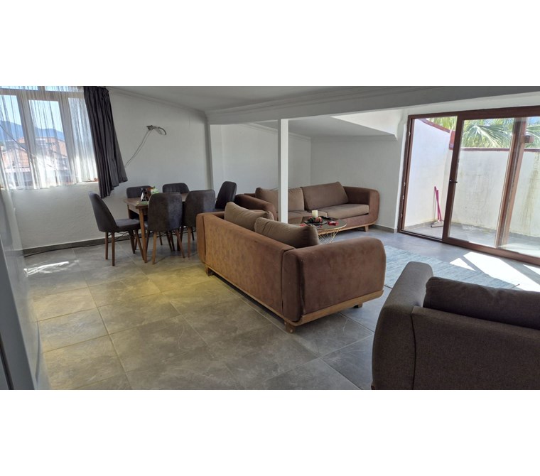 DALYANDA EŞYALI GENİŞ 2+1 KİRALIK DAİRE