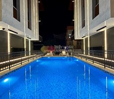 Antalya Konyaaltı'nda Plaja Sadece 400 m Lüks Sitede Satılık Eşyalı Lüks Daireler | Kapalı Otoparklı