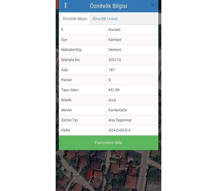 DERBENT TURİZM VE KONUT YATIRIMI İÇİN EŞSİZ FIRSAT Kocaeli / Kartepe/Derbent Mahallesi