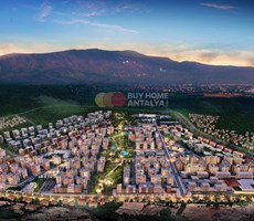 Türkiye'nin En Büyük Kentsel Dönüşüm Projesinde Uygun Fiyatlı Satılık 3+1 Daire / Kepez Antalya
