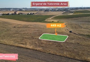 Tek Tapulu, 6-9 Dairelik Projeye Uygun Satılık Arsa – Ergene Cumhuriyet