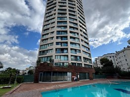 NEWADA RESİDENCE'ta DENİZ ve ŞEHİR MANZARALI KİRALIK 2+1 DAİRE