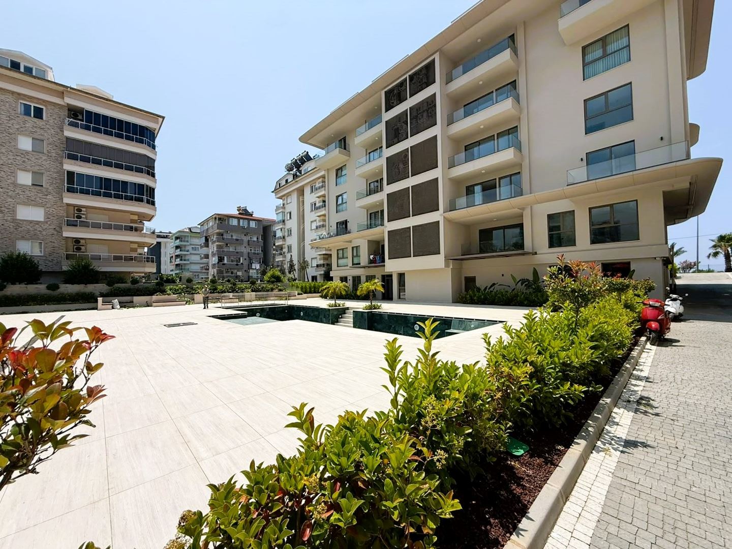 ALANYA KESTELDE DENİZE SIFIR DENİZ MANZARALI 1+1 SATILIK DUBLEKS