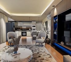 KIBRIS İSKELE OCEAN LIFE'TA SATILIK 1+1 DAİRE