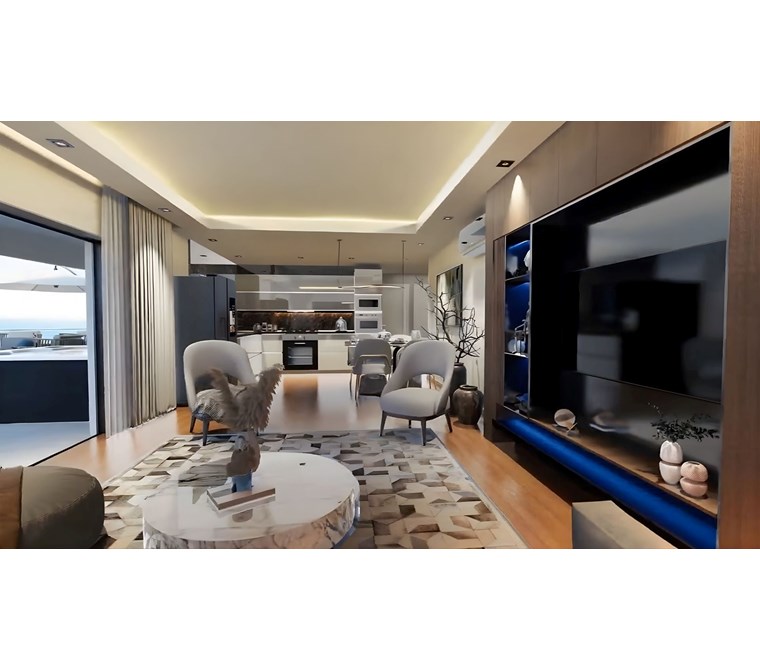 KIBRIS İSKELE OCEAN LIFE'TA SATILIK 1+1 DAİRE