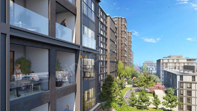 Sarıyer Maslak Avangart Residence da Satılık Bahçeli 3+1 Daire