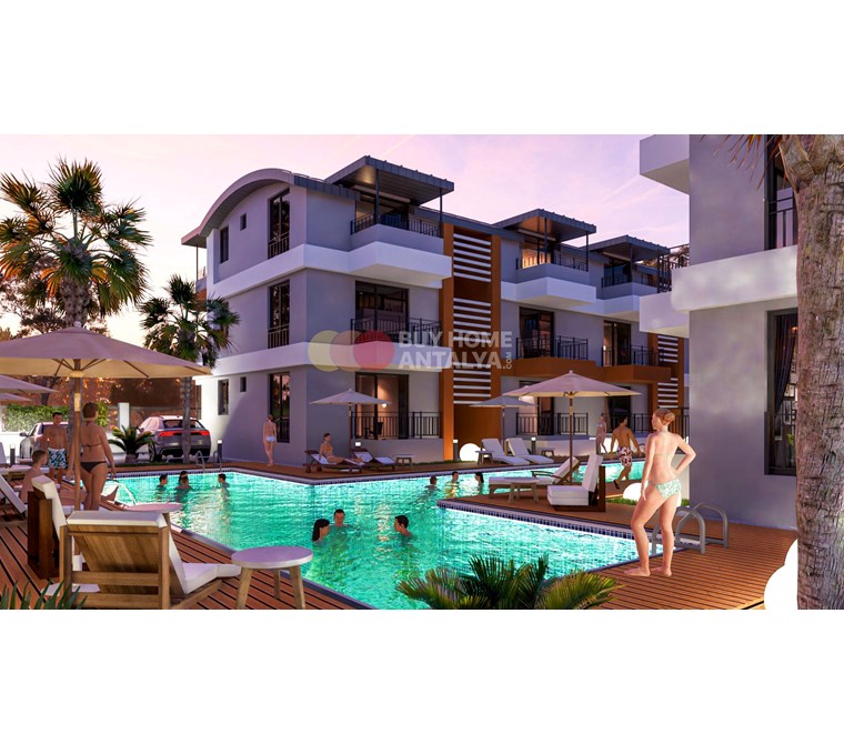  Luxury Apartments for Sale in Manavgat, Antalya, Suitable for Short-Term Tourist Rentals