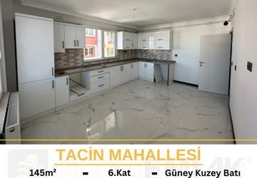 MAKAS MEVKİİ ARAKAT SIFIR TADİLATLI 3+1 150M2 DAİRE