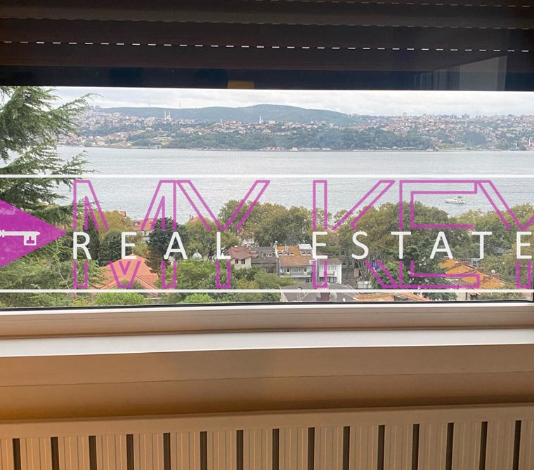 Apartment for sale in Yeniköy with panoramic Bosphorus view, from MyKey.