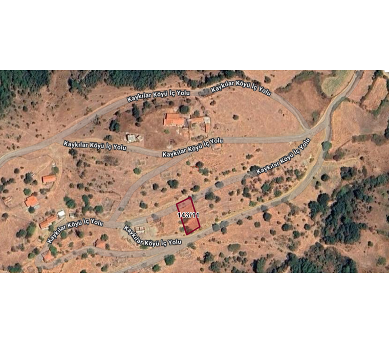 ÇANAKKALE BAYRAMİÇ KAYKILAR KÖYÜ'NDE SATILIK ARSA
