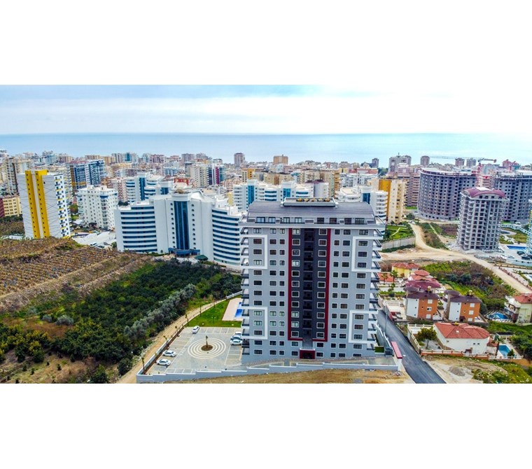 Alanya Mahmutlar Kale Tower’da Satılık 2+1 Ful Eşyalı Süper Lüks Daire!