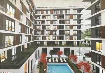ALTINEMLAK'DAN SİTE İÇERİSİNDE HAVUZ MANZARALI SATILIK DAİRE