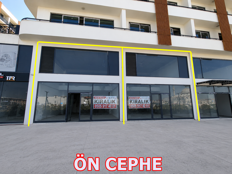 RE/K TEAM'DEN KİZA İŞ MERKEZİ 2. ETAPTA 720 M2 KİRALIK MAĞAZA