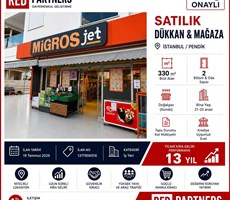 Ticari Fırsat Mağaza Pendik 3 Yol Ağzı Köşe
