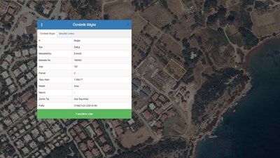 Muğla Datça İmarlı Satılık Arsa