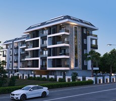 For Sale Apartment 2+1 in a Complex Under Construction, Kestel - Petra Deluxe