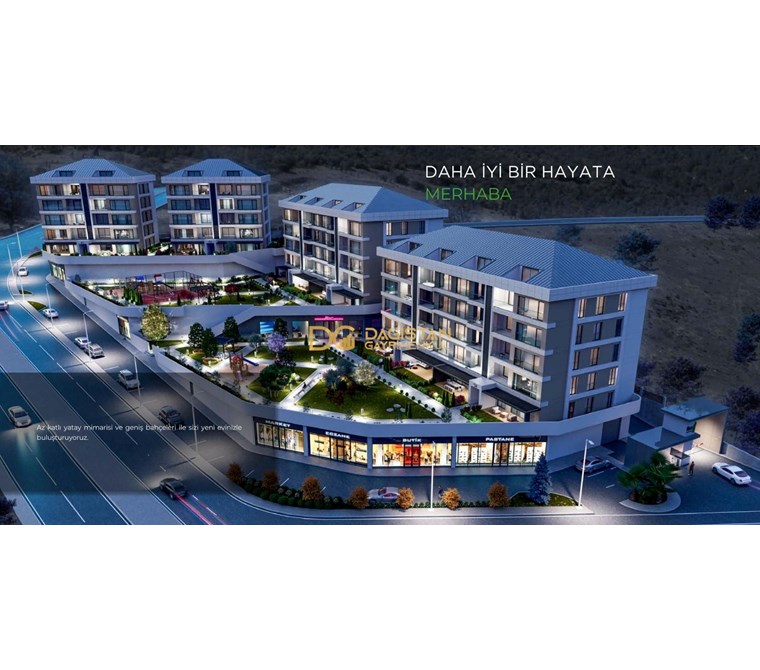 BAŞAKŞEHİR'DE DOĞA -ŞEHİR İLE İÇ İÇE SENET VADELİ SATILIK DAİRE