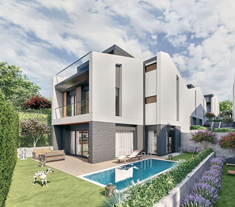 PEARL ZEKERİYAKÖY SATILIK 5+1 TRİPLEKS MÜSTAKİL VİLLA