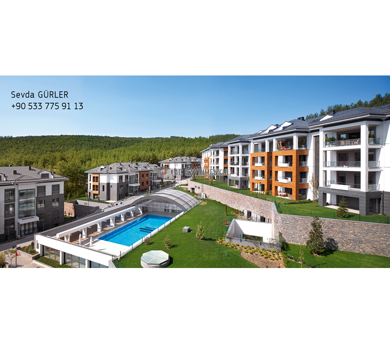 Çekmeköy Antorman'da 515M, 6+2 Satılık Forleks Villa