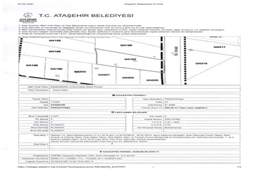 FERHATPAŞADA GAZİ PAŞA CD.1 PARALEL ARKADA DEPO-LOJ.UYGUN ARSA