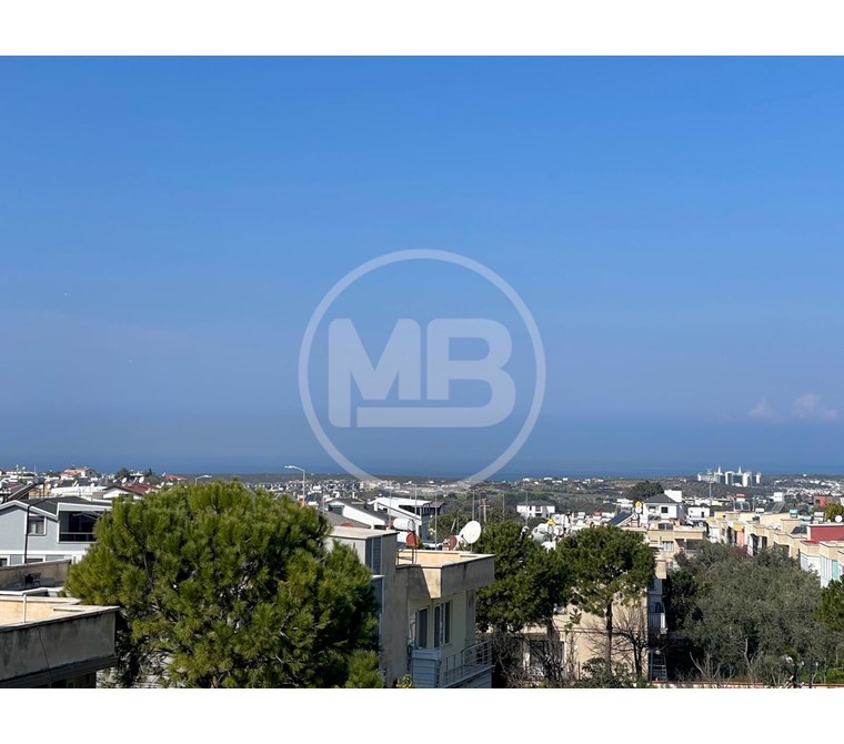 DİDİM HİSAR MAHALLESİNDE AYRI MUTFAK DENİZ MANZARALI 2+1 SATILIK DAİRE