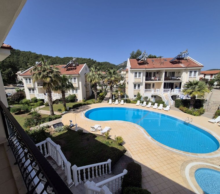 Fethiye ölüdeniz Hisarönü bölgesinde satılık 3 odalı daire