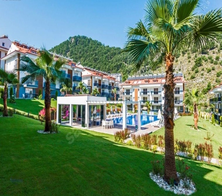 MUĞLA FETHİYE TAŞYAKA PATLANGIÇ LİKYA GARDEN SİTESİ EŞYALI ÇATI DUBLEKS 3+1 DAİRE