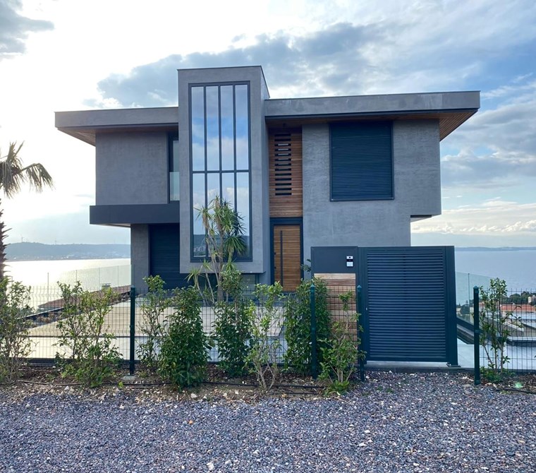 İzmir Çeşme Ardıç Full Deniz Manzaralı Havuzlu 5+2 Tripleks Lüks Villa